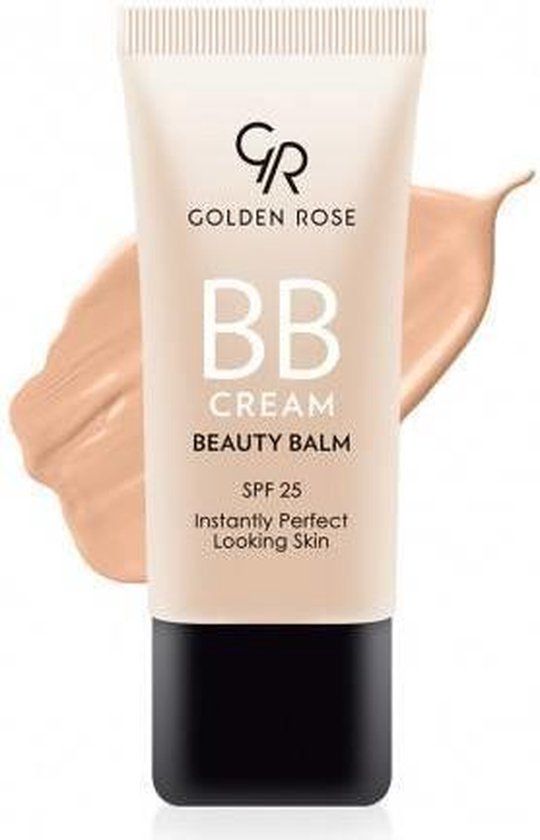 Golden Rose BB Cream Beauty Balm 2 - 02 Fair - 30ml - Anti-Wrinkle - Hydrating - Dermatologically Tested