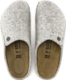 Birkenstock Zermatt pantoffels lichtgrijs Vilt - Maat 42