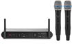 Lambden Audio LA-W1HHD UHF Dual Wireless Handheld Microphone System