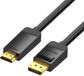 Vention Displayport Hdmi-Kabel Voor Computermonitor 2 Meter 4K-Resolutie