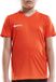 Craft Squad Jersey Solid Sportshirt - Maat 146 - Unisex - Oranje - Wit