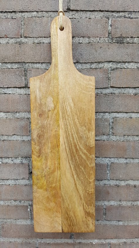 Thasth Design Tapasplank - Rechthoek - Mangohout - 54 x 16 cm