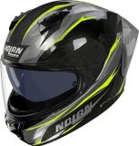 Nolan N60-6 Sport Veloce 365, casque intégral, couleur: Noir/Gris/Jaune Néon, taille: XXL