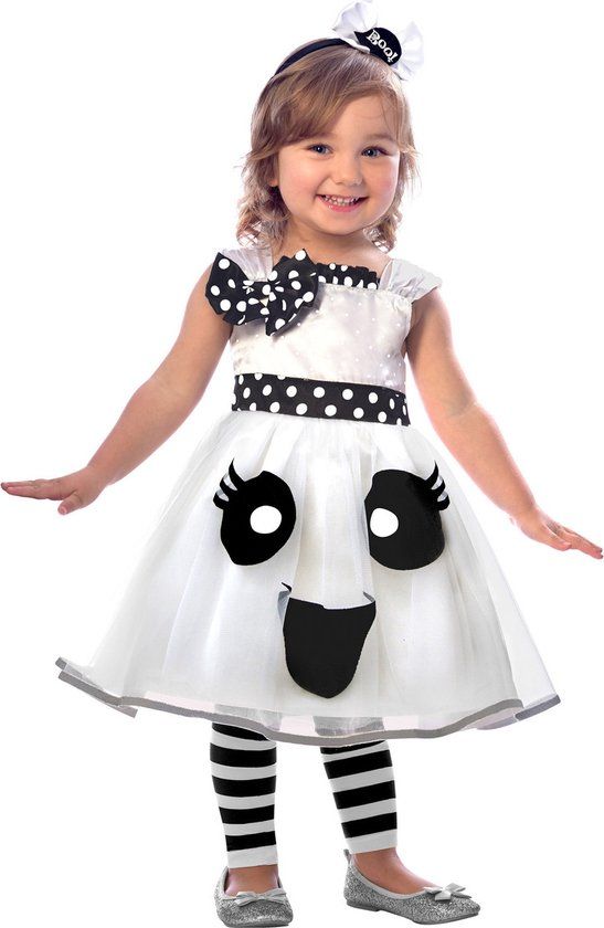 Amscan Cutie Ghost Kostuum Meisjes - Maat 2-3 Jaar