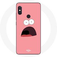Maniacase Hoesje voor Xiaomi Redmi Note 5 AI Dual Camera Patrick Star Sponge Bob Roze
