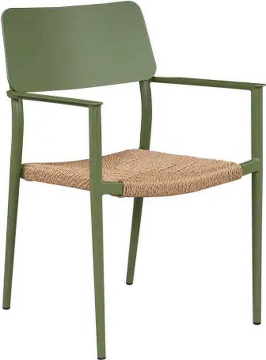 Trestino Dining Tuinstoel Esta - Mos Groen
