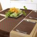 ABAKUHAUS Geruit Tafelloper & 4 Placemats, Ierse Tartan Kerst, Set voor Tafeldecoratie, 40 cm x 180 cm, Smaragdgroen Geel Rood