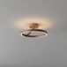 Artdelight Plafondlamp Oregon up down Ø 33 cm koper brons