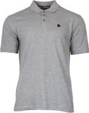 Donnay Polo - Sportpolo - Heren - Maat M - Licht grijs gemeleerd