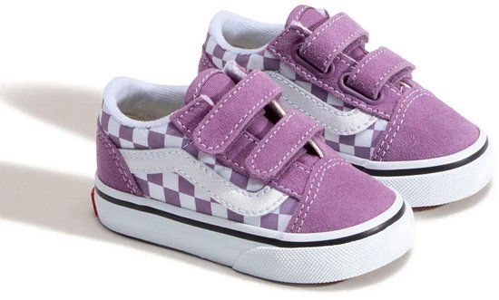 Vans Old Skool V Schoenen Paars EU 34 Kinderen