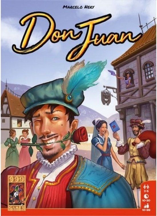 999 Games Don Juan - Kaartspel - Strategisch spel - Nederlands