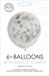We Fiesta Party Globos Ballonnen - Confetti - Metallic zilver - 30cm - 6st.