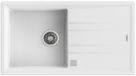Teka Stone 50 B-TG 1C 1E Inbouwspoelbak Rechthoekig RVS Wit