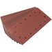 Draper 92321 Haak en lus Aluminium Oxide Schuurplaten 100G