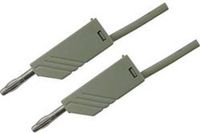 SKS Hirschmann MLN 150/2,5 GR Meetsnoer Banaanstekker 4 mm Banaanstekker 4 mm 1.50 m Grijs 1 stuk(s)