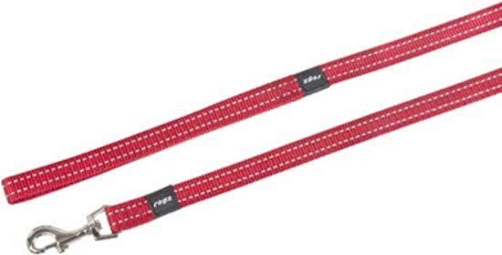 ROGZ FOR DOGS Snake Long Hondenriem - 16 mm x 1.8 m - Rood