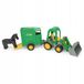 Wader Tracteur avec Remorque pour Cheval - Jouets