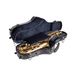 Crossrock Pro-grade Altsaxofoon Koffer, Space Gray, TSA-slot, Elite Bescherming