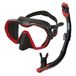SEAC Bis Icona Dry snorkelmasker zonder frame en droge snorkel