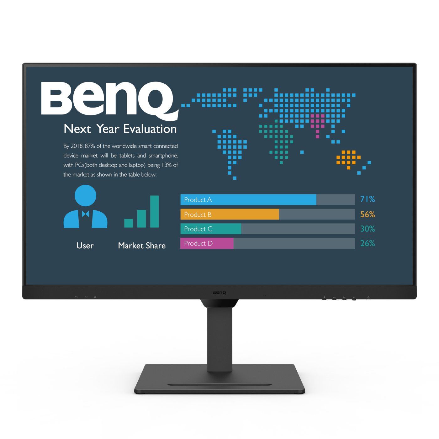 BenQ BL3290QT 31.5" Quad HD Monitor - 75Hz, IPS, USB-C, Speakers