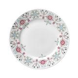 Rörstrand Assiette Swedish Grace Hiver 21 cm blanc