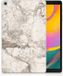 B2Ctelecom Samsung Galaxy Tab A 10.1 (2019) Tablethoesje Design Marmer Beige
