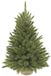 Triumph Tree Forest Frosted Kunstkerstboom H90 x D62 cm - Kunstboom in Jute Zak - Kunst Kerstboom voor Binnen - 106 Tips - Groen