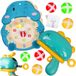 Ruhhy Jeu d'arcade dinosaure de tir – Jeu de tir convivial pour enfants avec balles et cible