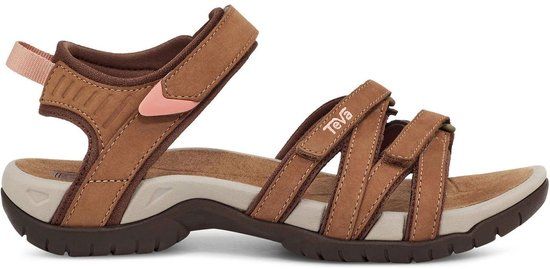 Teva W TIRRA LEATHER Women's Sandals - HONEY BROWN - Size 36 - Hiking Sandals