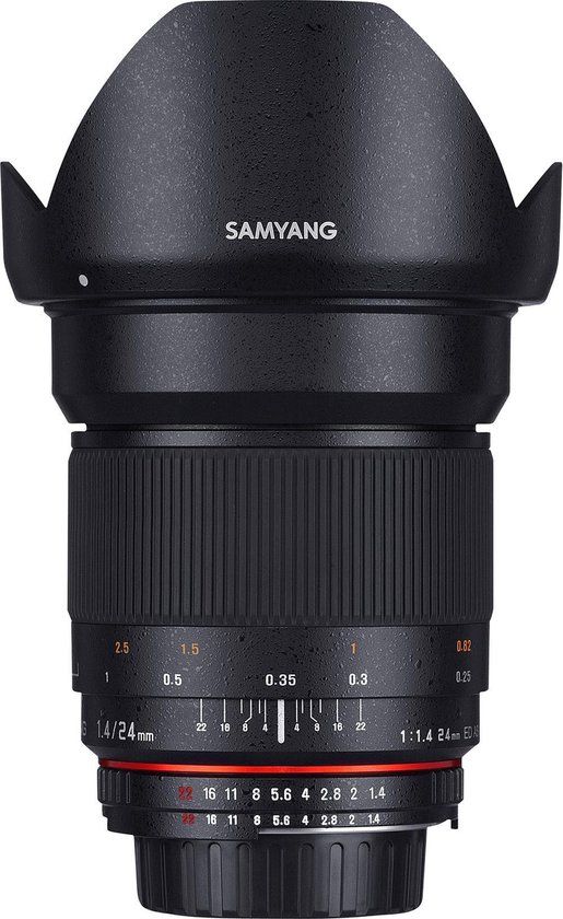 Samyang 24mm f/1.4 ED AS IF UMC Lens for Olympus 4/3 - Black