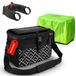 KLICKfix Sacoche de guidon de vélo - 6 litres - Avec support de téléphone et fonction de refroidissement - Noir