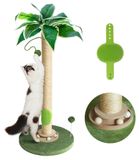 Merkloos Katzenbaum 84 cm - Interactieve krabpaal met speelbal