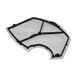 Staubbeutel24 SBMSF140, filtre de protection moteur pour aspirateur adapté à Vorwerk Kobold type 140 150, blanc