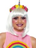 Leg Avenue Rainbow Unicorn Headband