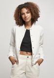 Urban Classics Inset Sweat College Jacket Dames 4XL Grijs