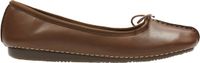 Clarks - Freckle Ice - Dark Tan Leather - Maat 40