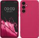 kwmobile telefoonhoesje geschikt voor Samsung Galaxy S23 FE - Hoesje voor smartphone - Back cover in neon roze