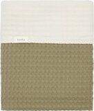 Koeka Amsterdam Wiegdeken - Wafelstof Katoen - Groen - 75x100 cm