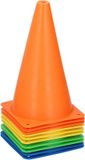 Dunlop Pionnen - 10x stuks - gekleurd - sport - training - voetbal pion - 14 x 23 cm