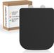 instmaier Helma - abattant WC - Duroplast - forme angulaire - Noir