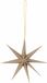 Broste Copenhagen kerstster natural brown - Papier - Kerstversiering - 15 cm - Bruin