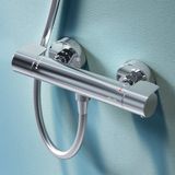 AM.PM X-Joy - Thermostatische Douchekraan - Mengkraan - 150 mm Hartafstand - Messing - Chroom