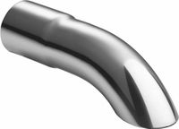 Ulter Sport Uitlaatsierstuk Curve 50 Mm Rvs Zilver