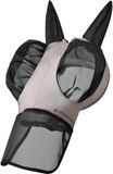 Imperial Riding - Vliegenmasker met Neus - IRHTrail ride - Light Olive - Maat Cob