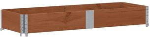 vidaXL Plantenbak 150x50 cm massief grenenhout bruin