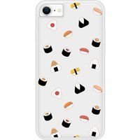 Apple Bedrukt siliconen hoesje compatibel met iPhone 6, Apple iPhone 6S Sushi