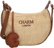 Charm London Shoreditch Crossbodytas - Schoudertas - Rietlook - Dames - Zomer - Zand