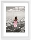 Hama Swing, Enkele fotolijst, Polystyreen (PS), Wit, Tafel, Muur, 40 x 50 cm, Rechthoekig