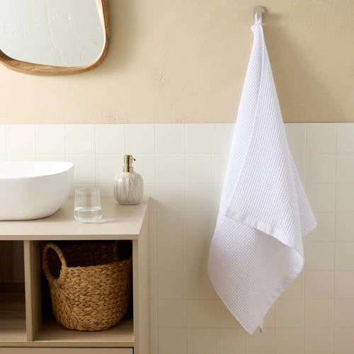 NOUS Living douchelaken wafel (wit) (140x70 cm)