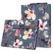 FINTIE Hoesje compatibel met Microsoft Surface Pro 9 (release 2022) 13 inch - Meerdere kijkhoeken met zak en stylushouder, bloeiende hibiscus